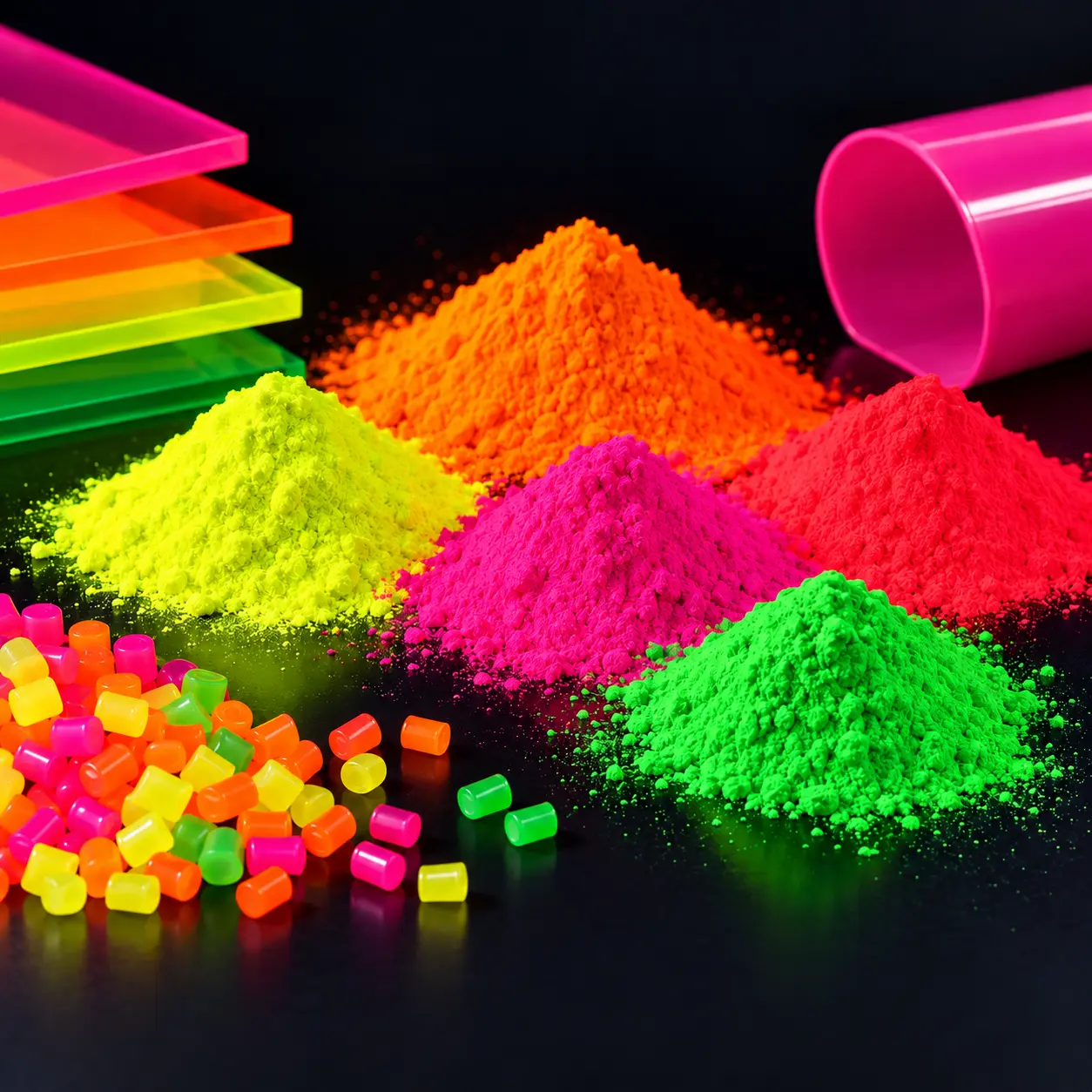 What Are Fluorescent Pigments? Types, Properties & Applications | Tüver Pigment